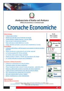 Cronache Economiche N.22 (04 novembre 2016