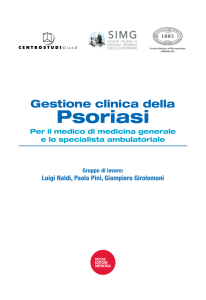 Gestione clinica della psoriasi