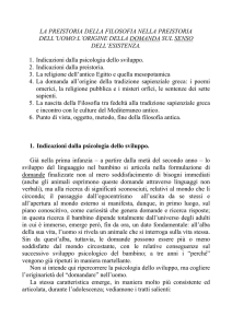 la preistoria della filosofia