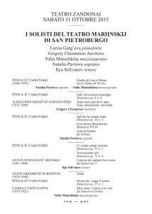 programma - Associazione Filarmonica Rovereto