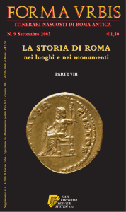 La Storia di Roma nei luoghi e nei monumenti VIII