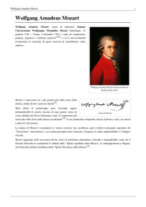 Wolfgang Amadeus Mozart