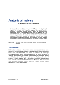 Anatomia del malware - Computer and Network Security Group