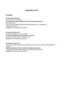 calendario eventi - Comune di Brescia