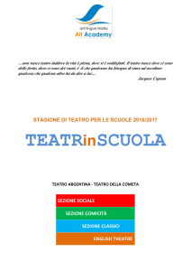 TEATRinSCUOLA - istruzionecaravaggio.it