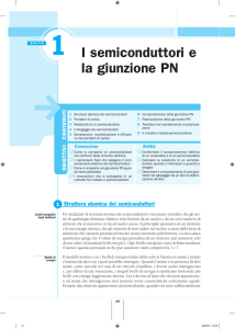 I semiconduttori e la giunzione PN