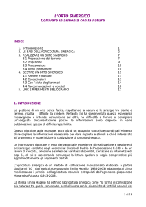 Manuale Orto Sinergico