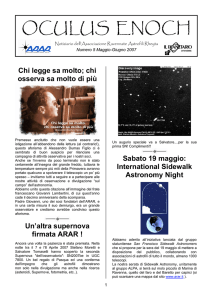num.5, Maggio-Giugno - Associazione Ravennate Astrofili Rheyta