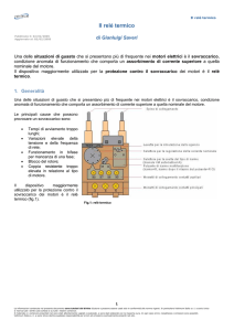 Il relé termico