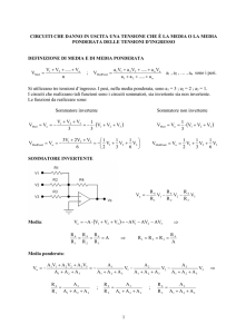 1 CIRCUITI CHE DANNO IN USCITA UNA TENSIONE CHE È LA