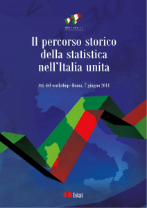 Il percorso storico della statistica