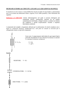 Richiami di Teoria dei Circuiti