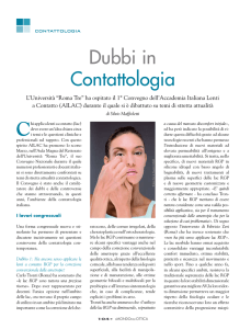 Dubbi in Contattologia - Centro Ottico Maffioletti S. R. L.