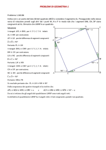 PROBLEMI DI GEOMETRIA 1