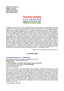 teatro verdi - Comune di Lucignano