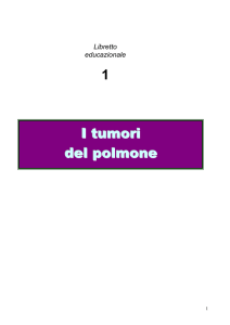 I tumori del polmone 1 - Fondazione ANT Italia Onlus