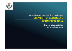 elementi di geologia e geomorfologia elementi di geologia e