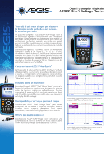 Oscilloscopio digitale AEGIS® Shaft Voltage Tester Tutto ciò di cui