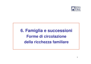 06. Famiglia e successioni - Servizio di Hosting di Roma Tre