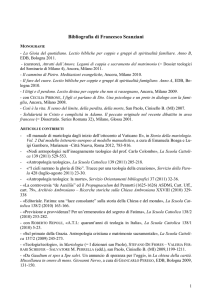 Scanziani 2011 bibliografia - Facoltà Teologica dell`Italia
