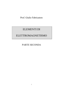 elementi di elettromagnetismo