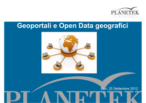 Open Data - Planetek Italia