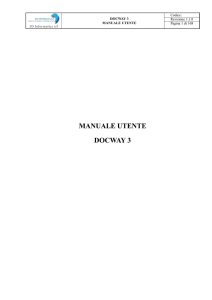 manuale utente docway 3 - Università degli Studi Mediterranea