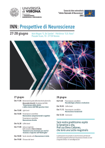 INN: Prospettive di Neuroscienze