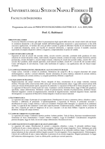 Elettrotecnica - Università degli Studi di Napoli Federico II