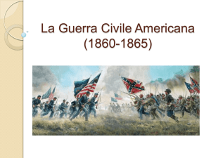 La Guerra Civile Americana