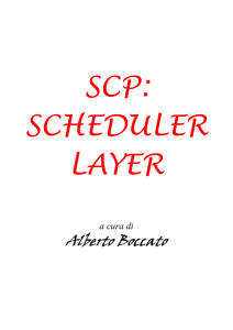Scheduler layer