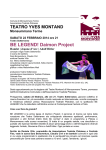 Teatro Sotterraneo - Comune di Monsummano Terme