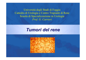 Carcinoma a cellule renali