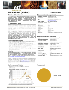 ETFS Fact Sheet - Nickel