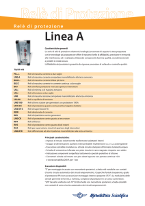 Linea A, scheda tecnica (Rev. 1, agg. Giugno 2012)