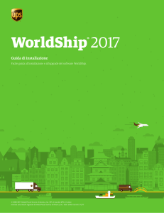 Guida di installazione WorldShip