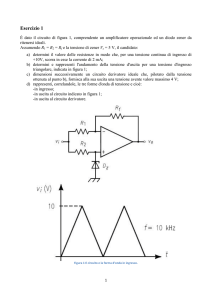 1985 Esercizio1. Circuito con derivatore