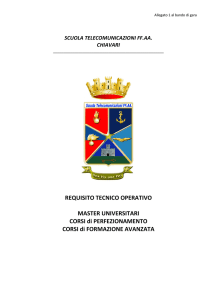 RTO Master Corsi (All.1 al bando) - Marina Militare