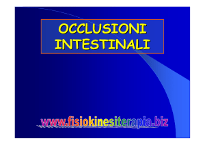 occlusioni intestinali