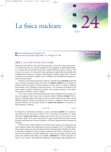 La fisica nucleare