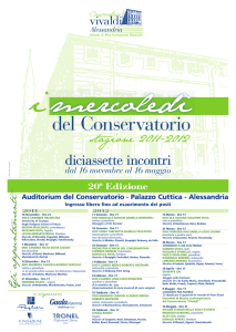 2011/12 - Conservatorio Vivaldi