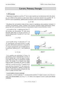 Lavoro, Potenza, Energia