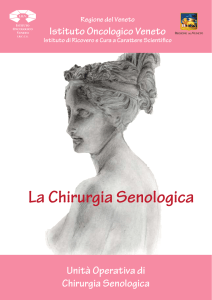 La chirurgia senologica - Istituto Oncologico Veneto