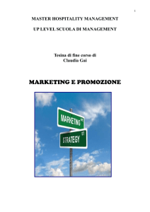 marketing e promozione - Up level Scuola di Management