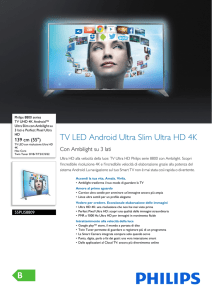55PUS8809/12 Philips TV UHD 4K Android™ Ultra Slim con