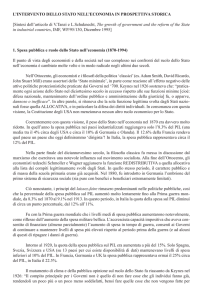 L`INTERVENTO DELLO STATO NELL`ECONOMIA IN