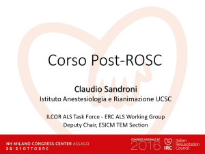 Sandroni – Corso Post-ROSC-simulazione e dettagli