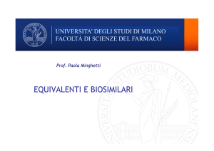 equivalenti e biosimilari