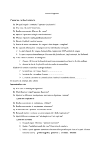 prove scienze classi III