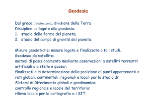 1. Introduzione - Laboratorio di Geomatica